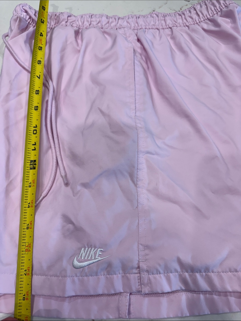 Nike Men’s Light Pink Athletic Lined Shorts